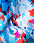 'Jubilee Diamond' Aerobatics Silk Pocket Square in Red, White & Blue (42 x 42cm)