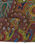 Multicolour Paisley Print Silk Shirt