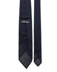 Dark Navy Grenadine Necktie