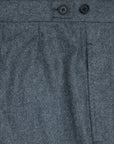 Mid Grey Flannel Trousers