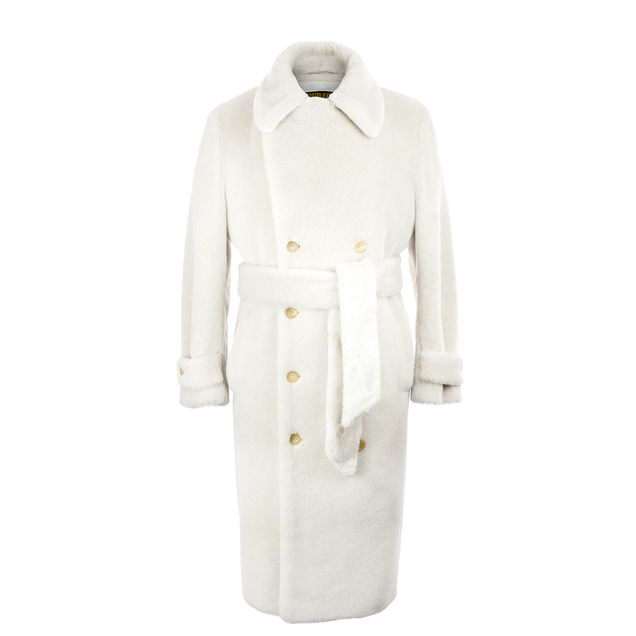 Ecru Teddy Bear Coat