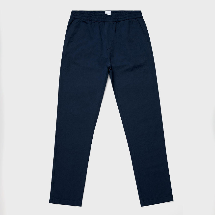 Cotton Linen Drawstring Trouser