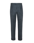 Three-Piece Mid Grey Flannel Suit