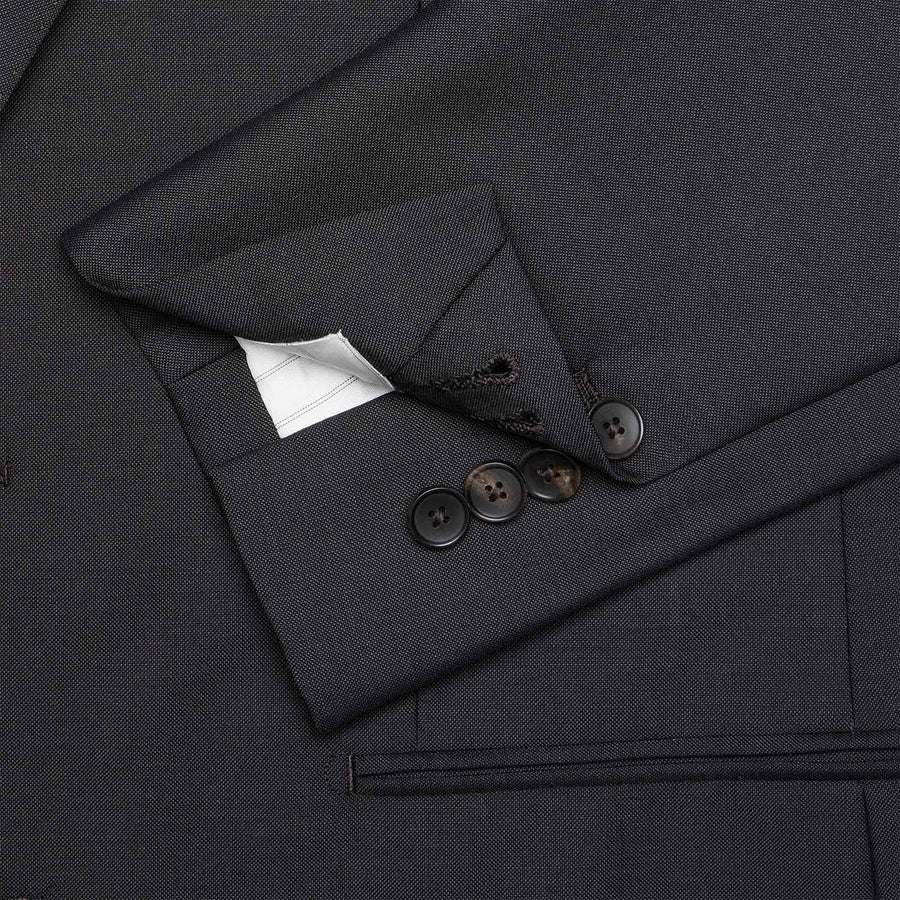 Three-Piece Brown Mohair Suit