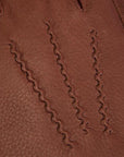 Fur-Lined Deerskin Leather Gloves