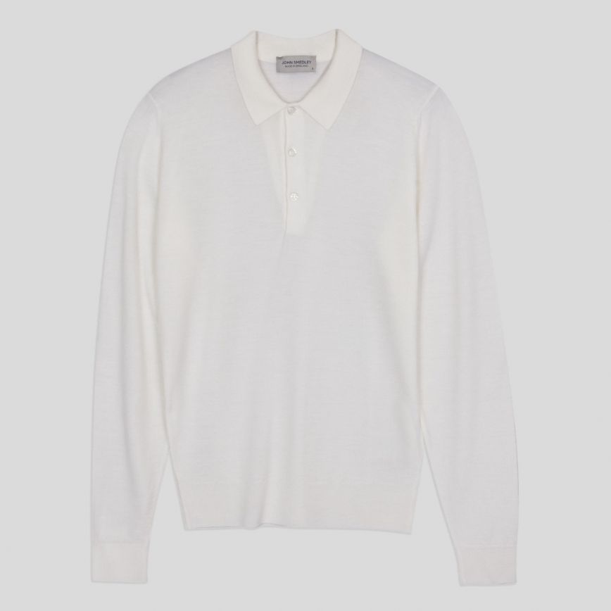 Belper Wool and Cotton Polo Shirt