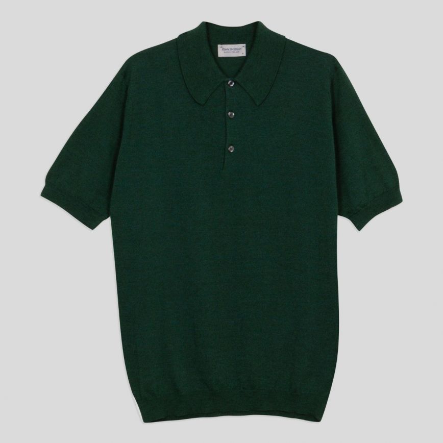 Cisis Merino Wool and Sea Island Cotton Polo Shirt