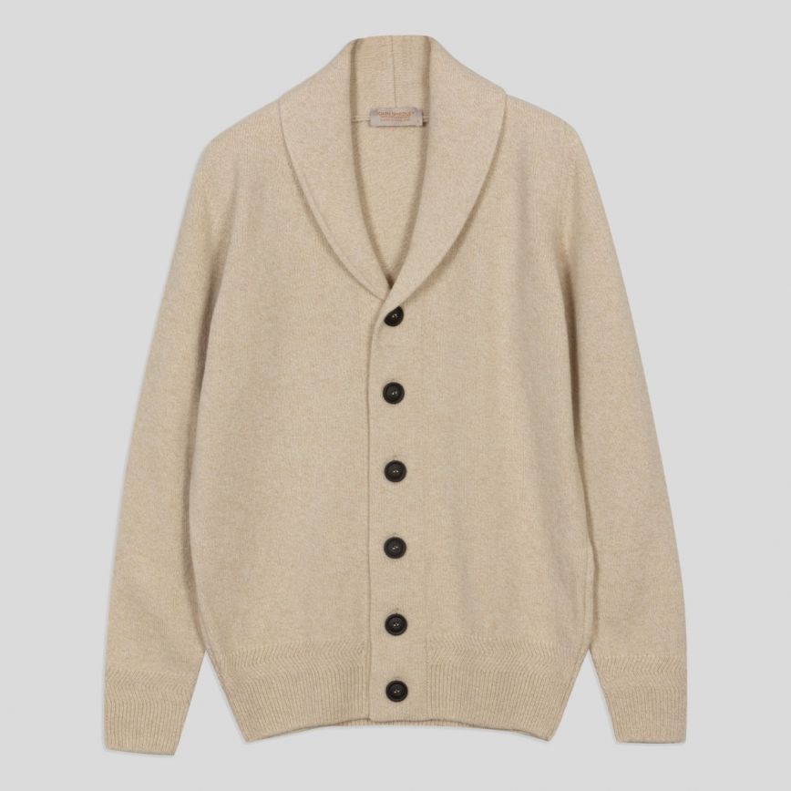 Cullen Recycled-Cashmere and Merino Wool Cardigan