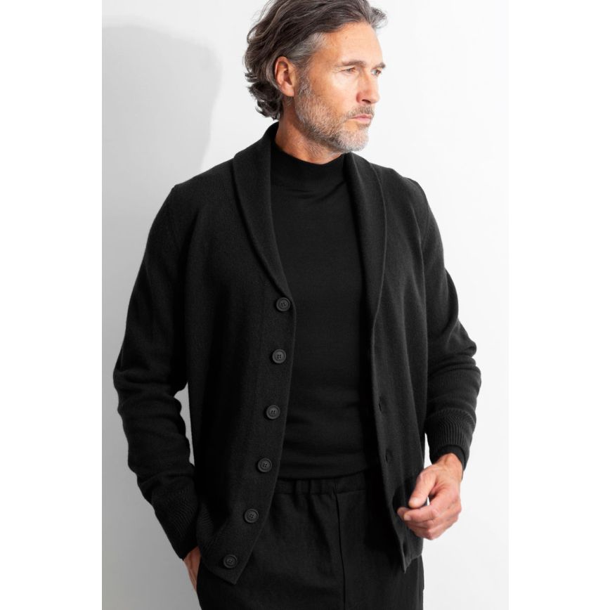 Cullen Recycled-Cashmere and Merino Wool Cardigan