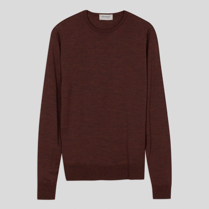 Lundy Merino Wool Crew Neck Pullover