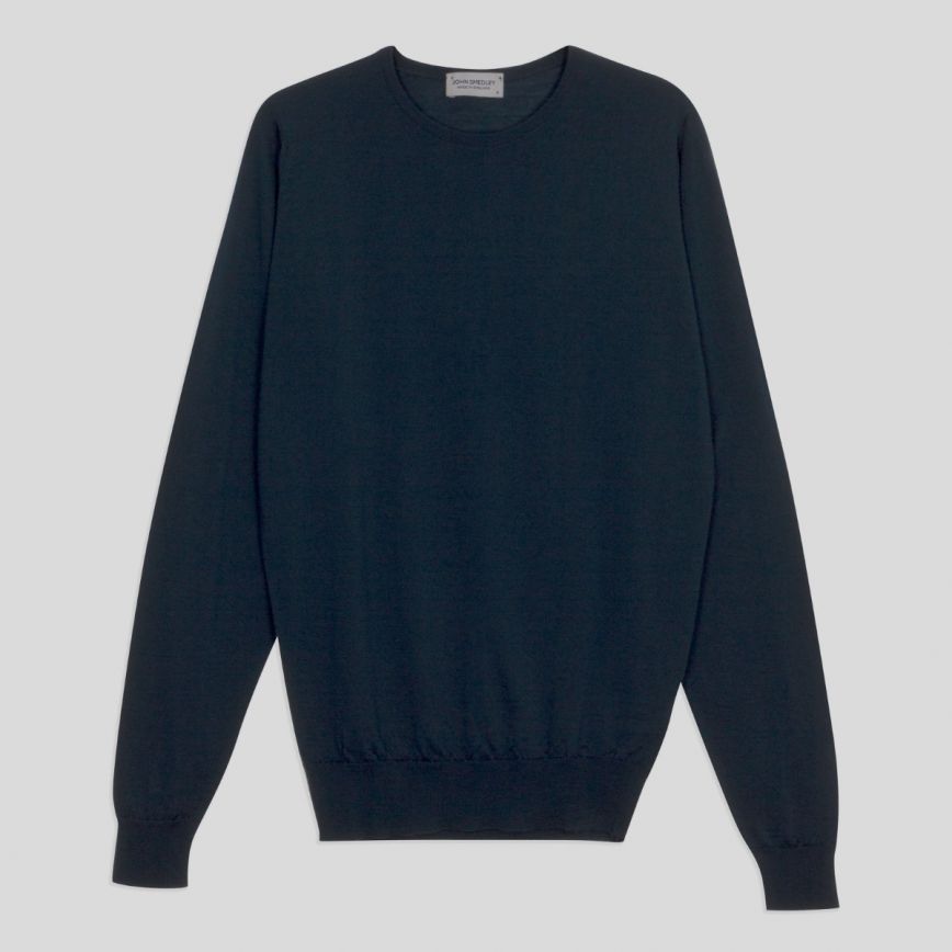 Lundy Merino Wool Crew Neck Pullover